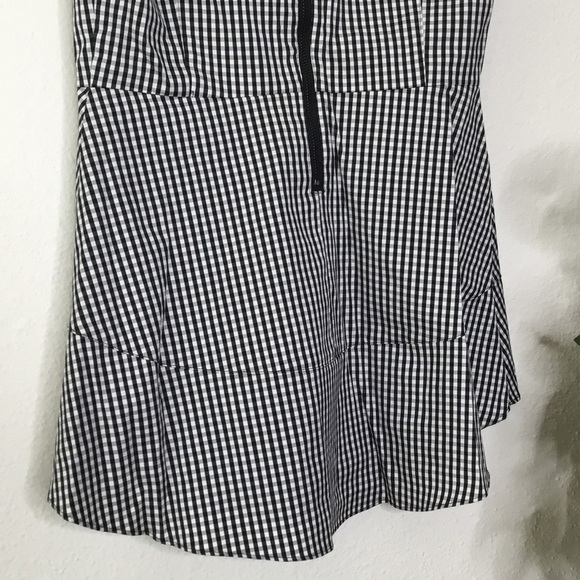 NWT White House Black Market Deliah Gingham Bodice Tank Top - Picture 7 of 8